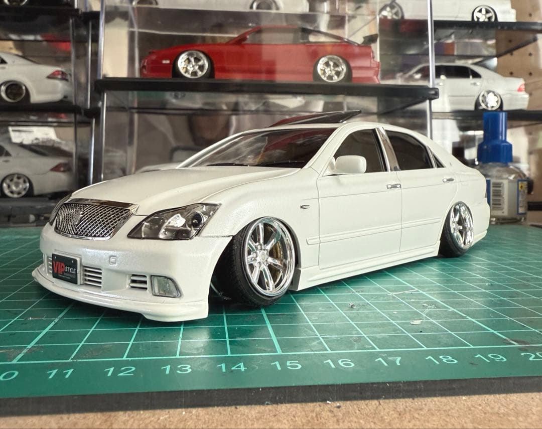 アオシマ 18クラウン アスリート 深リム仕様