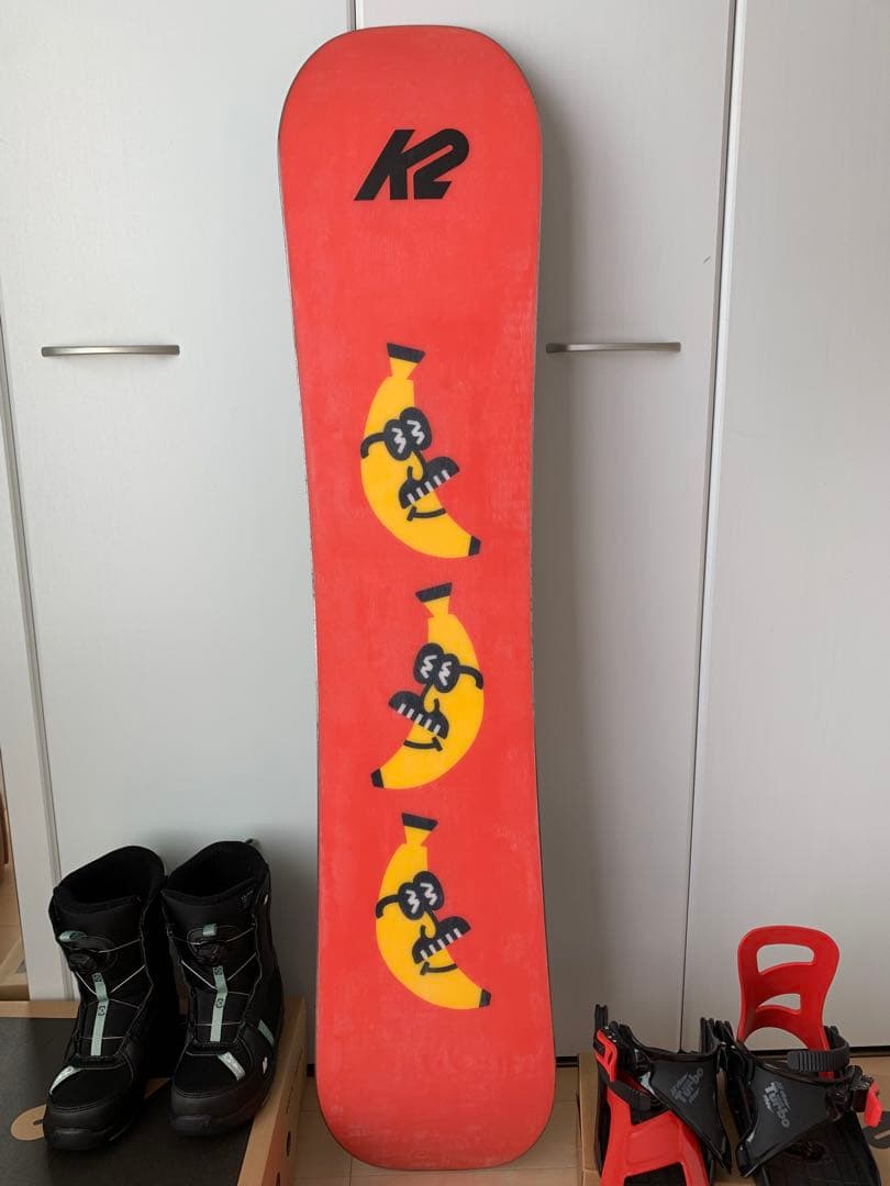 K2 MINI TURBO キッズスノーボード3点セット 130cm