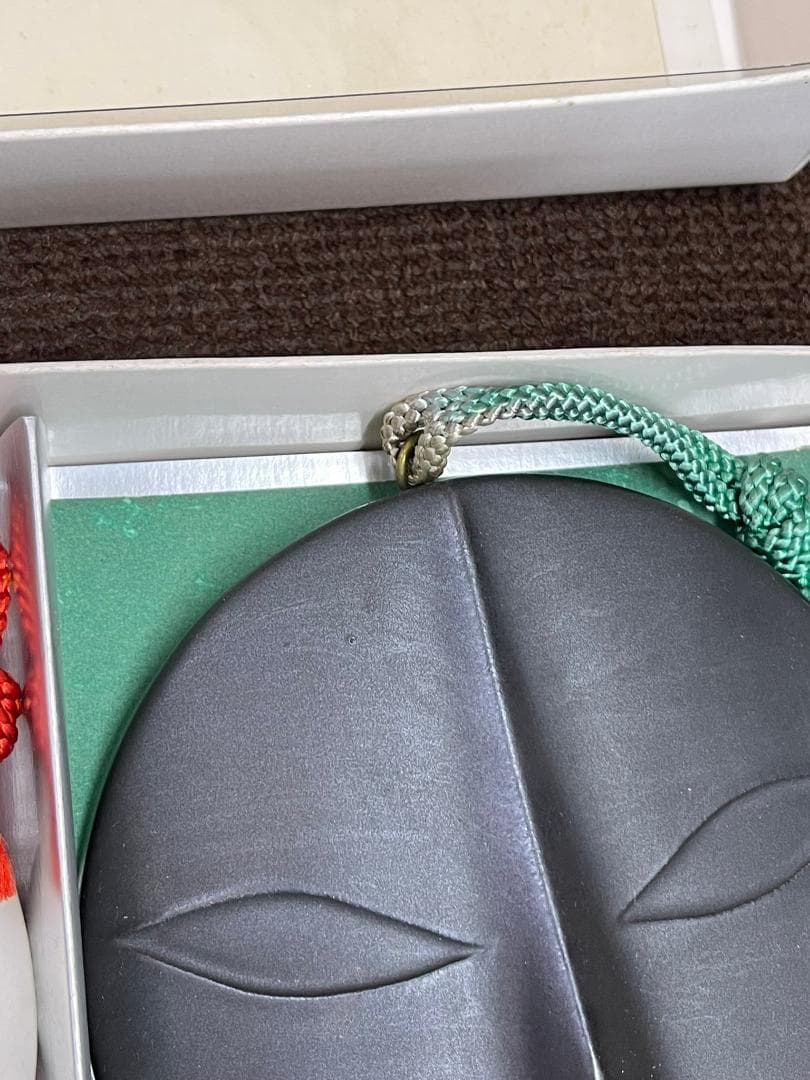 【箱付き】 大阪万博 岡本太郎 太陽の塔 太陽の顔 オブジェ 陶器