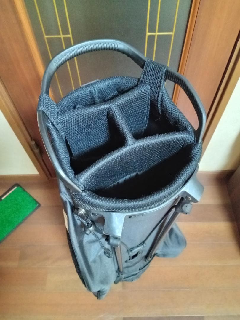 【値下げ】美品★adidas★アディダス★スタンド式バッグ★8.5型★黒★