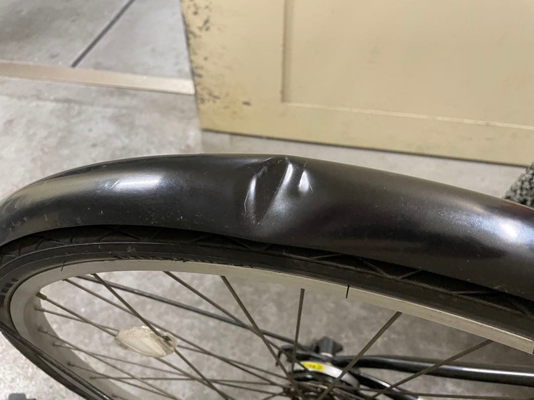 チアキ 【東京都で直接引取限定】　自転車 モーリス　ブラック　27インチ