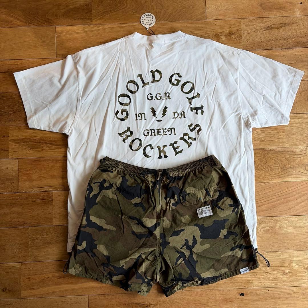 Goold Golf Rockers Tシャツ＆ショートパンツセット XL