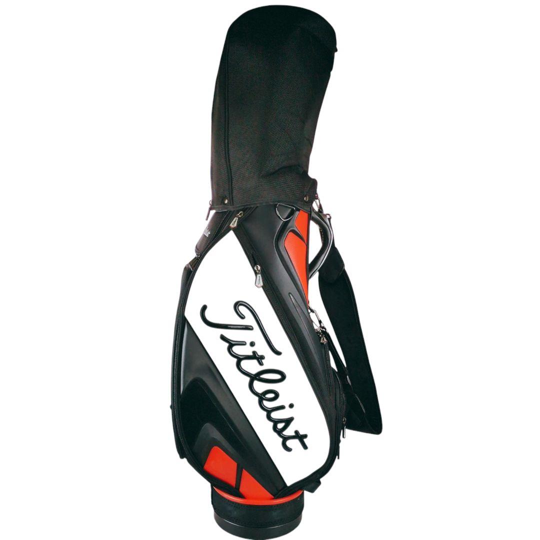 Titleist スタンド式キャディバッグ ホワイト/ブラック