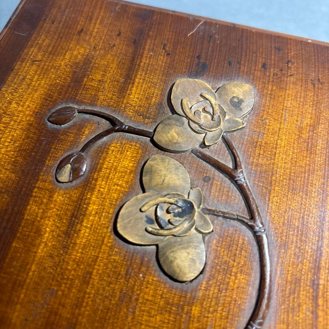 硯箱　台湾　象嵌