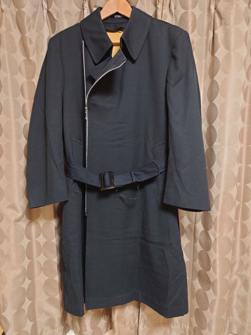 70-80年代　日本航空　JAL　運行乗務員用コート　ヒツジヤ　機長　パイロット