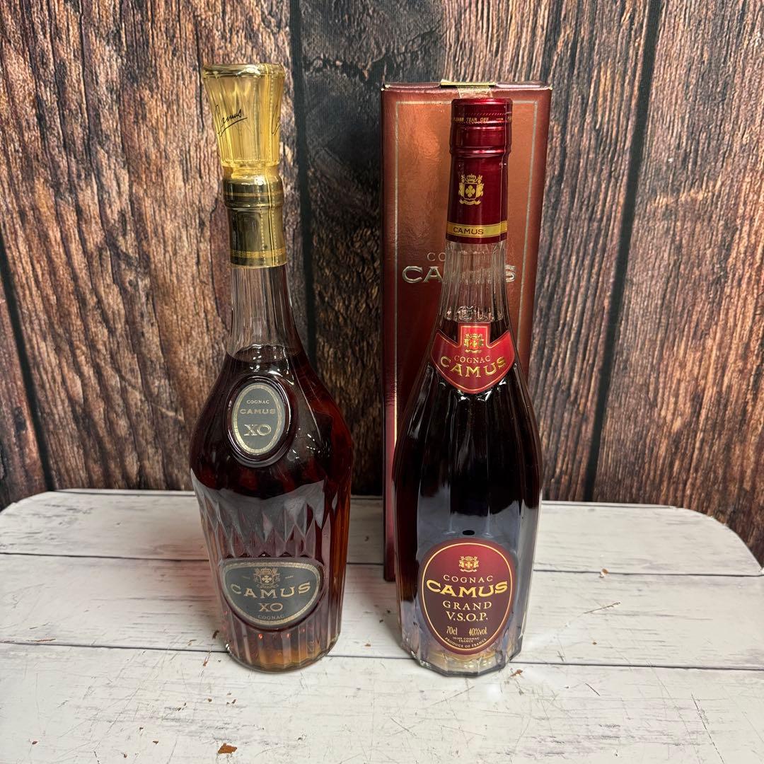 未開栓 CAMUS XO GRAND V.S.O.P ブランデー 2本セット