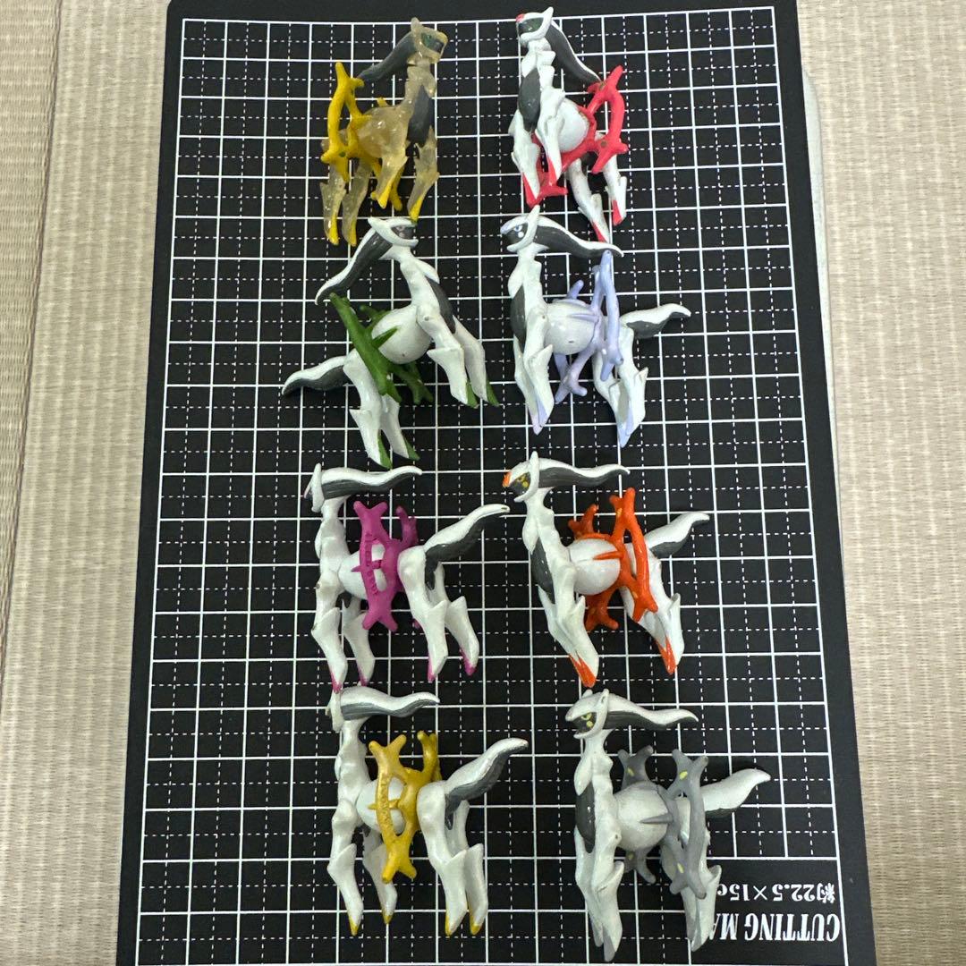 値下げ不可★激レア★ポケモン希少モンコレ★アルセウス8体セット当時物