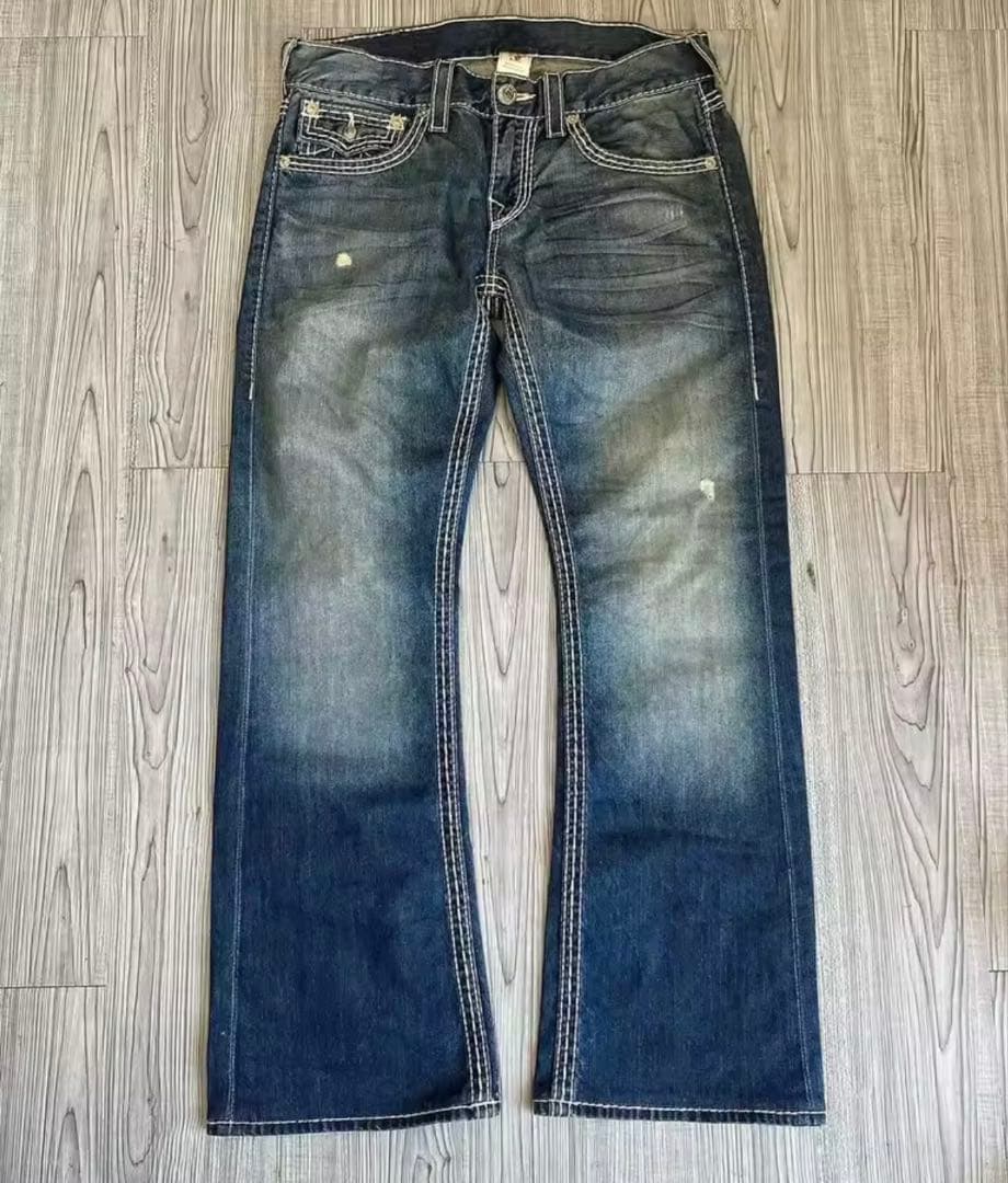 true religion ストレートデニム　31インチ　トゥルーレリジョン