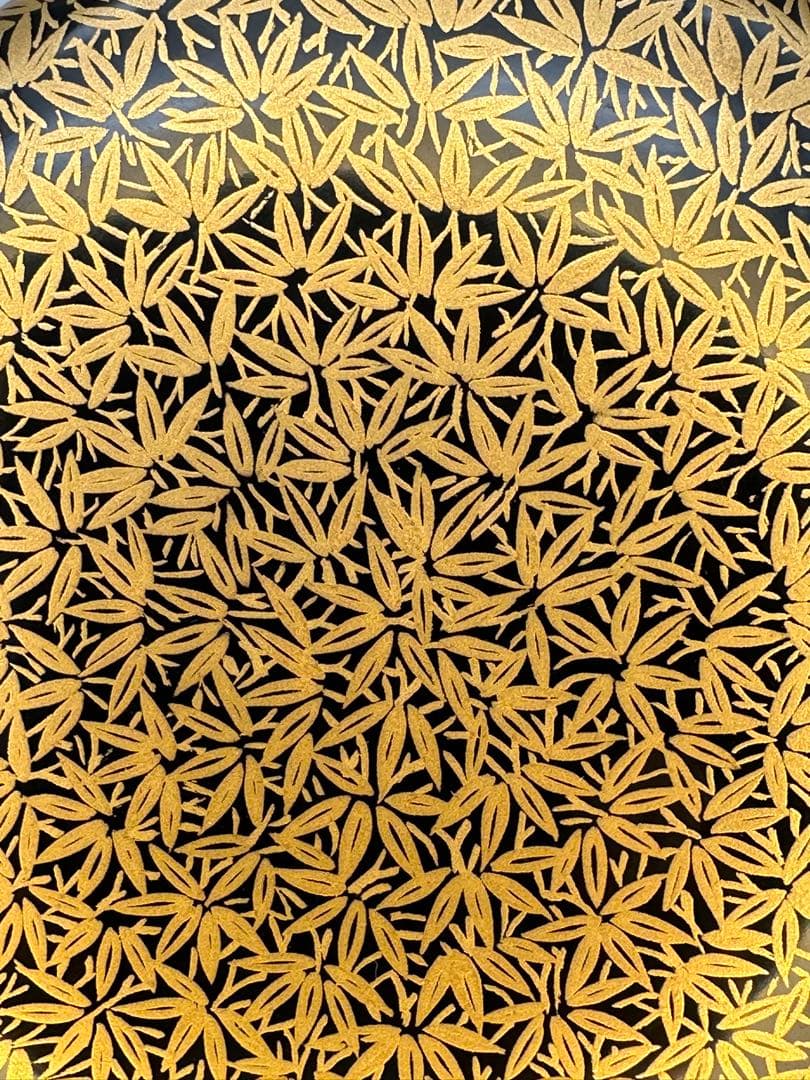 茶道具　棗　川瀬表完　竹林蒔絵