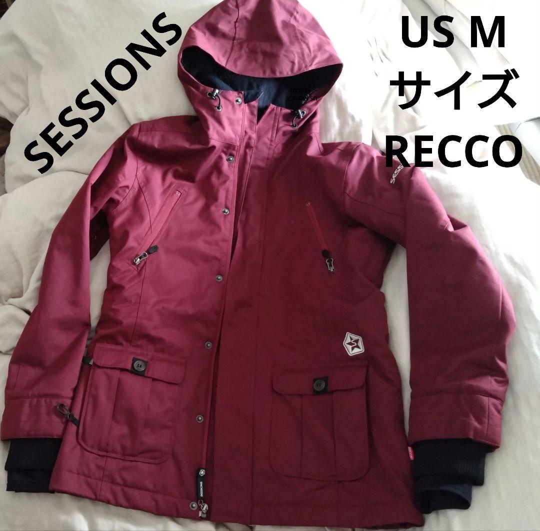 SESSIONS M スノーボードジャケット 女性用 Recco