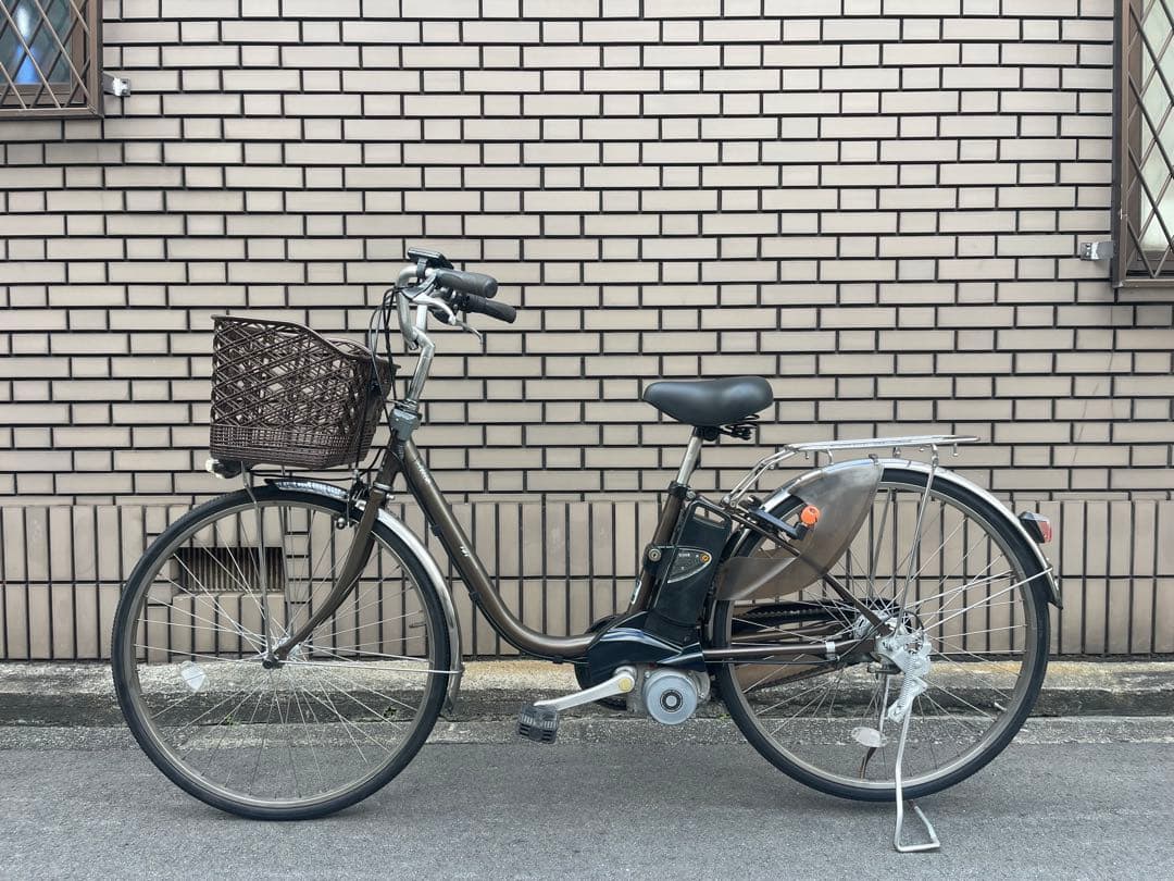 8.9ahパナソニック電動アシスト自転車26インチ