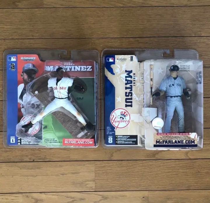 MLB マクファーレン フィギュア　ペドロマルティネス　松井秀喜