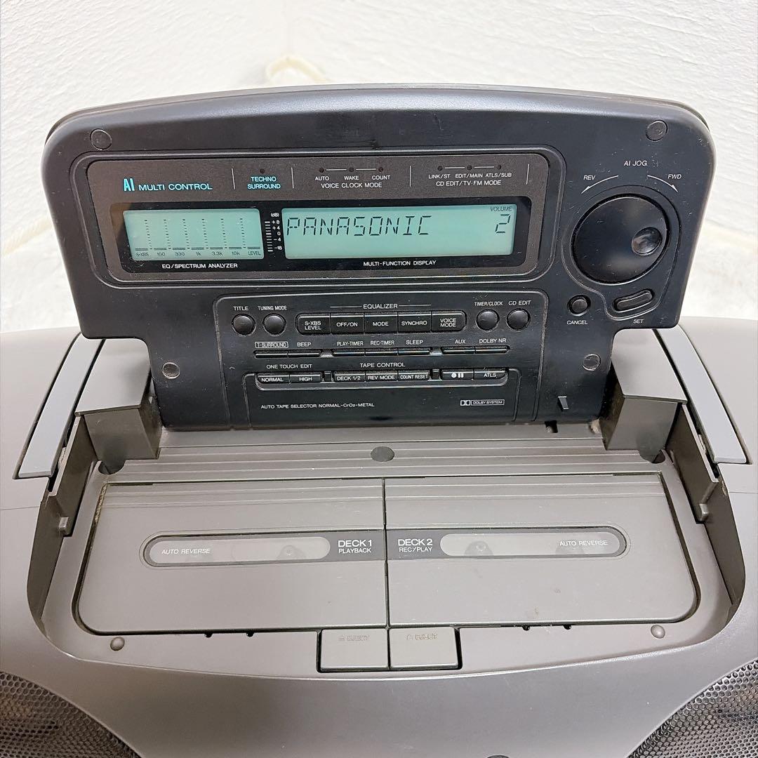 Panasonic コブラトップ CDラジカセ RX-DT909