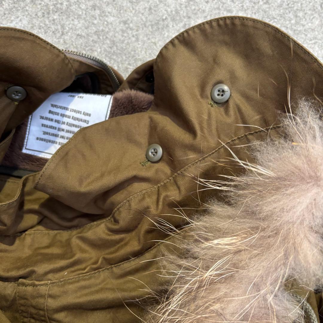 JOURNAL STANDARD ファーフード モッズコート M ミリタリー