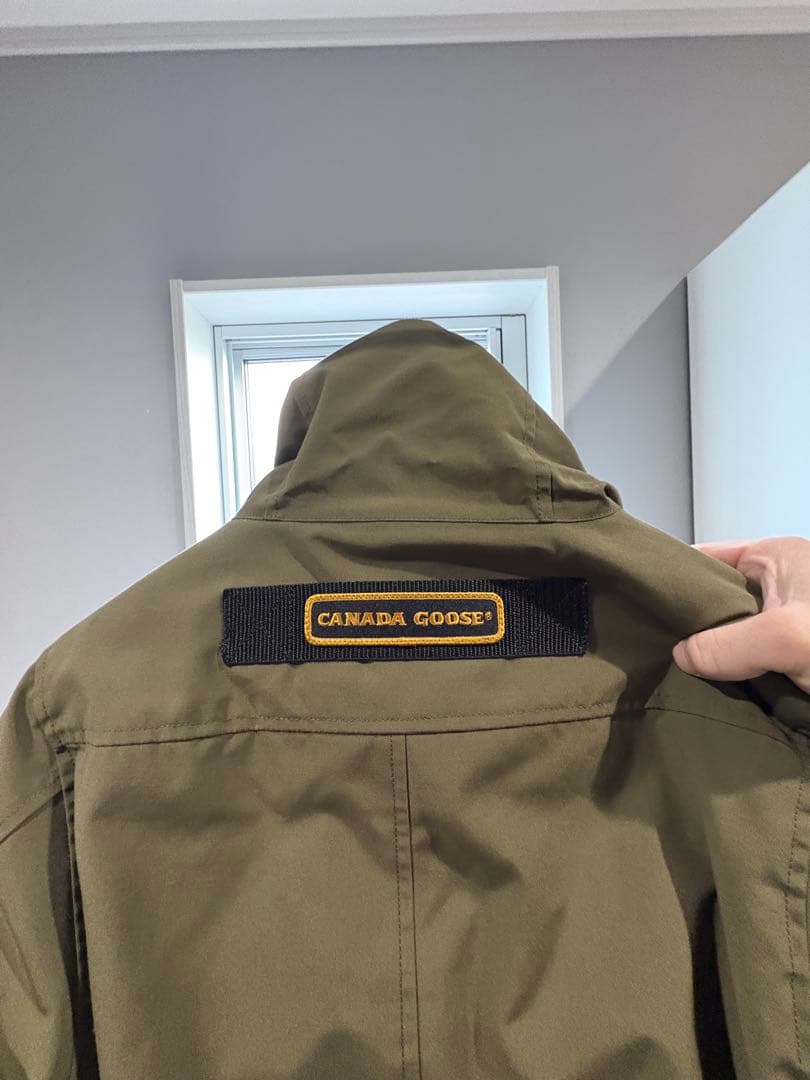 【極美品 S】カナダグース　シャトー　カーキ　コヨーテファー