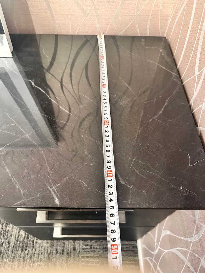 セミオーダー　大理石　メラミンデスク