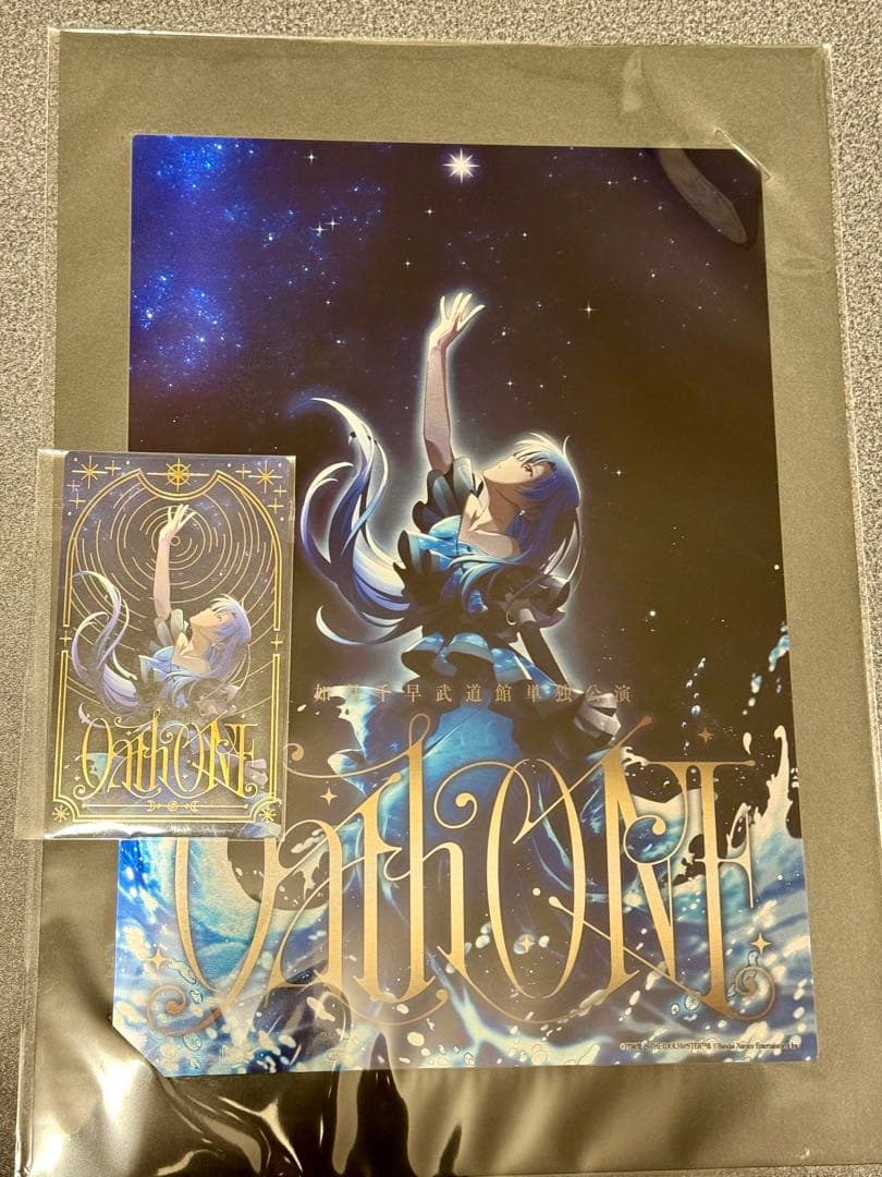 如月千早武道館単独公演 「OathONE」 メタルアートプレート&特典ステッカー