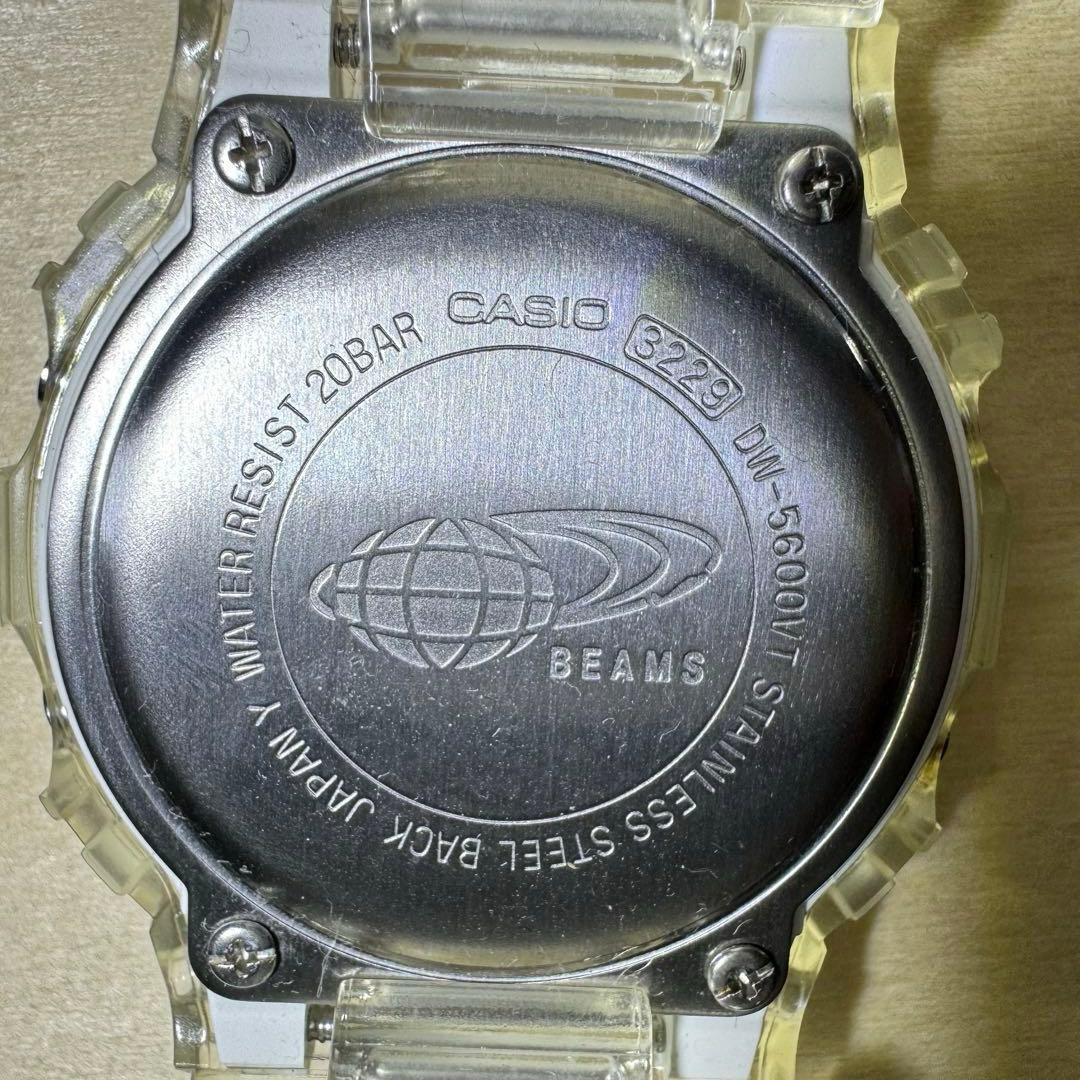 美品 G-SHOCK × BEAMS 別注 DW-5600VT ビームス