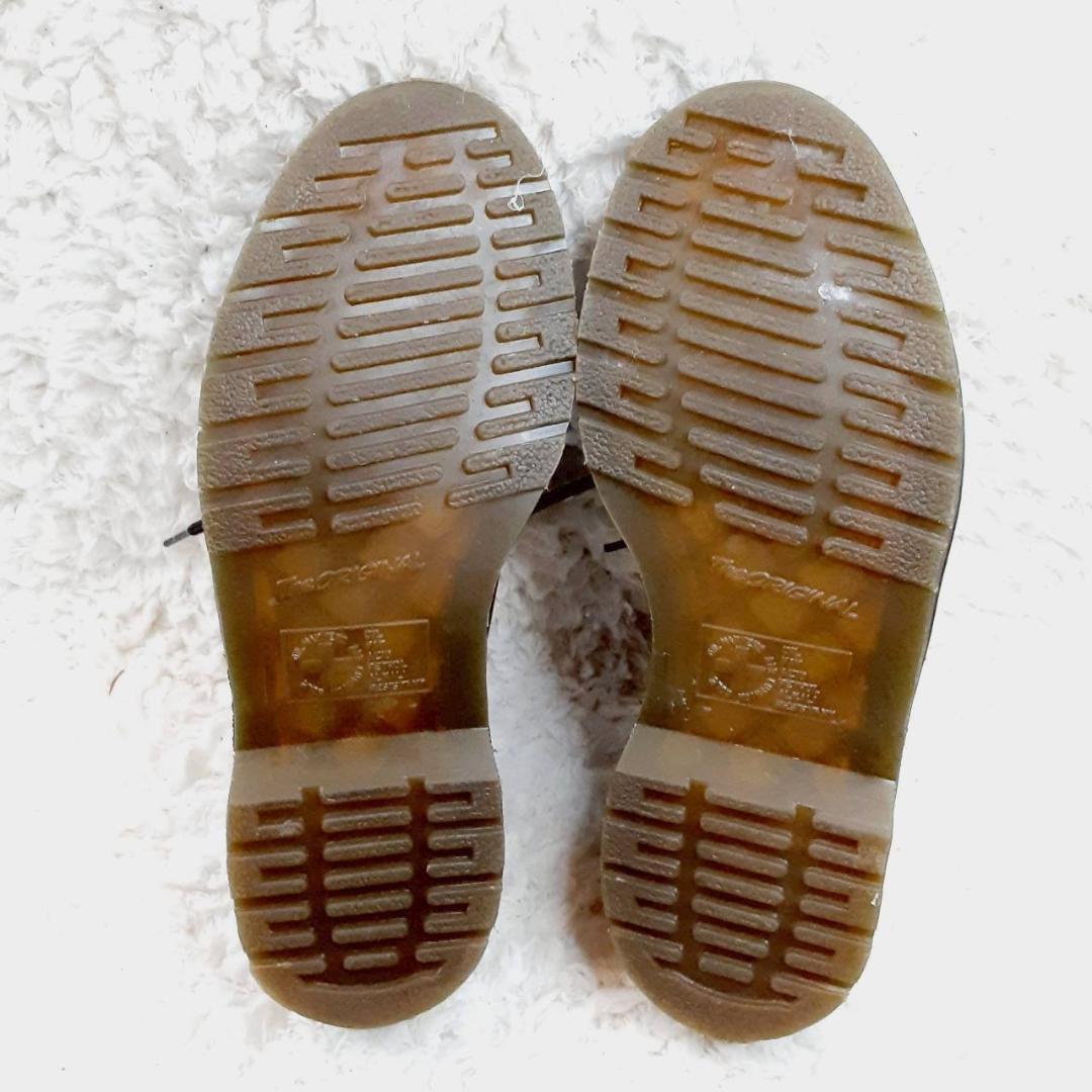 美品 25㎝◎Dr.Martens ドクターマーチン 革靴 3ホールブーツ 黒