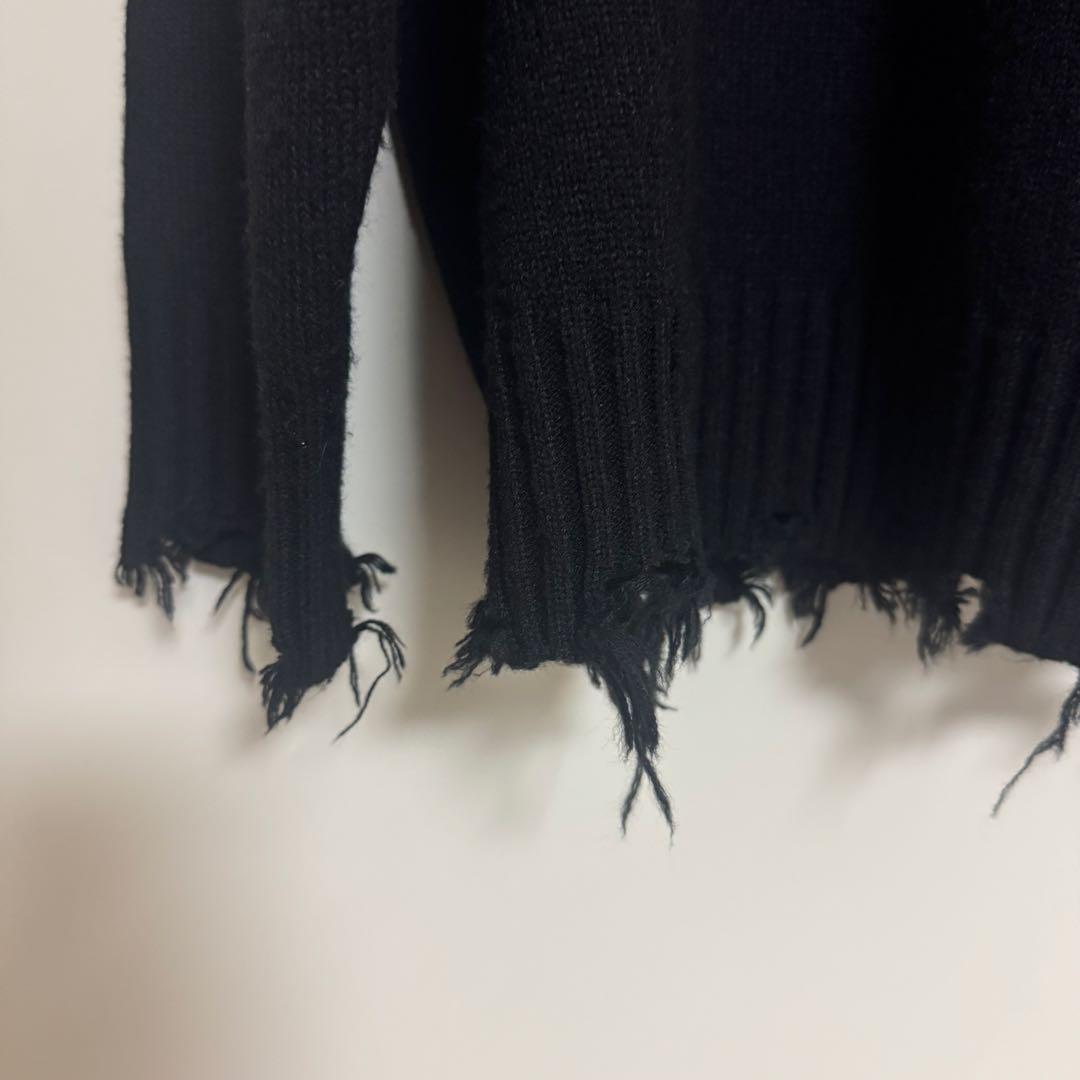 Yohji Yamamoto（ヨウジヤマモト）｜S'YTEのダメージ加工ニット