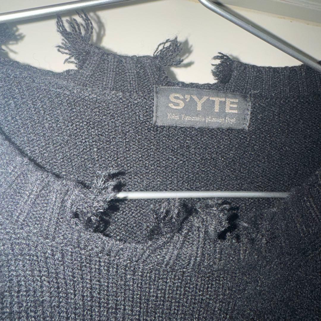 Yohji Yamamoto（ヨウジヤマモト）｜S'YTEのダメージ加工ニット