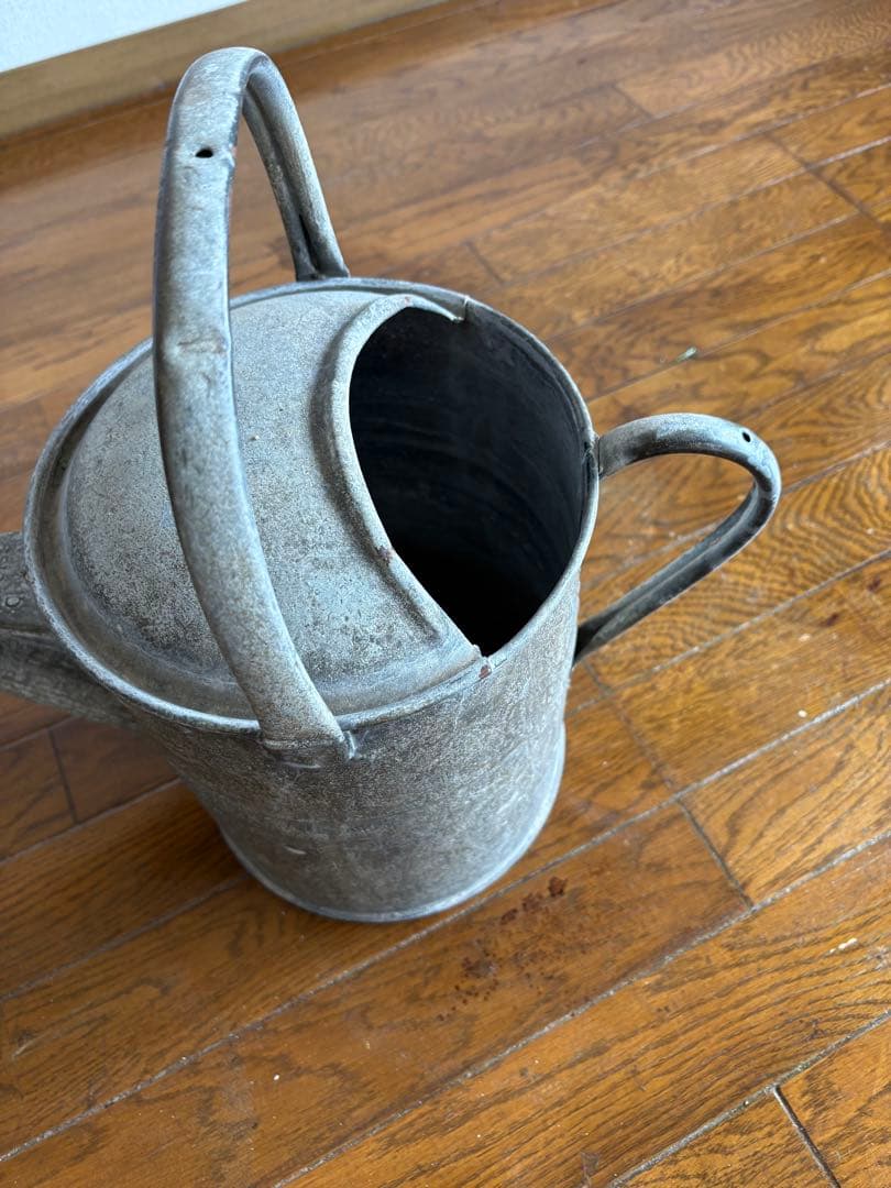 ビンテージ　じょうろ　アンティーク雑貨