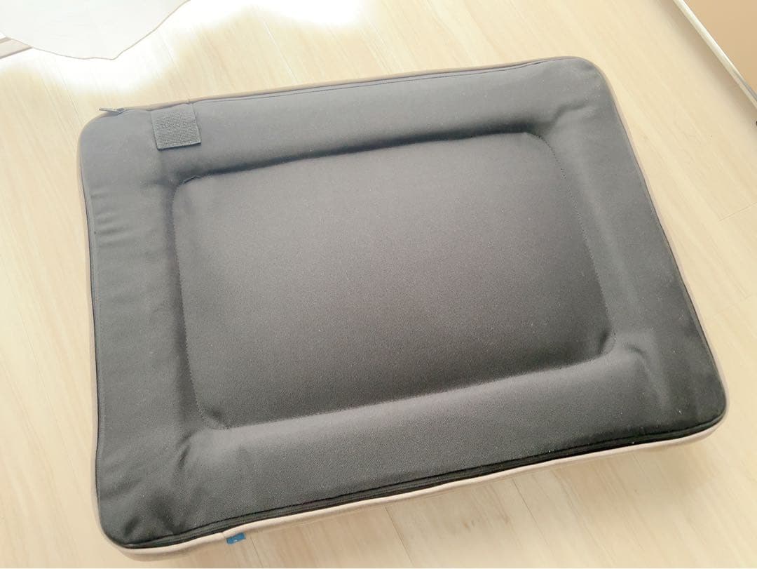 犬用ベッド クッション付き ベージュ 大きめ