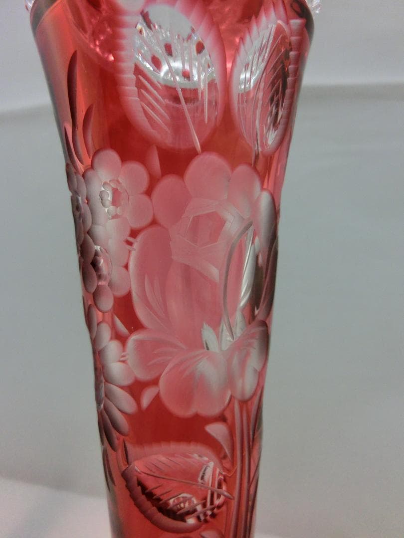 【マイセン】クリスタル・フラワーベース