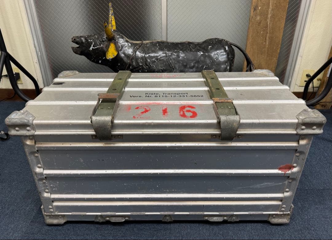 1965 ミリタリー ステンシル ツァーゲス アルミコンテナ zarges