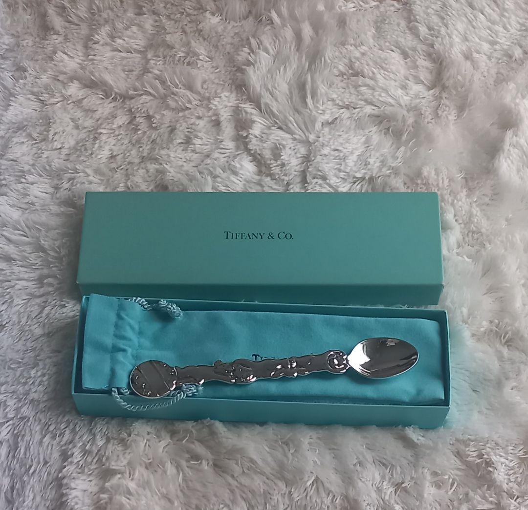 ティファニー　スターリングシルバー　925 スプーン　ベアモチーフ