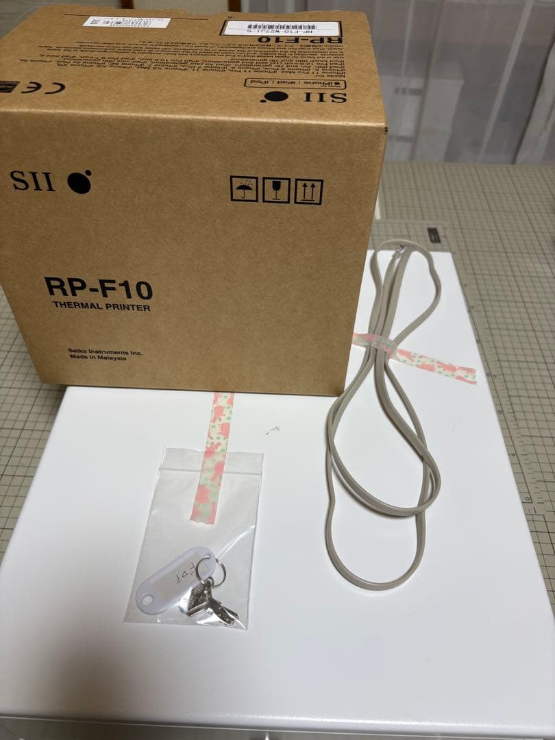 エアレジ　ドロア　レシートプリンターRP-F10 Bluetooth 中古