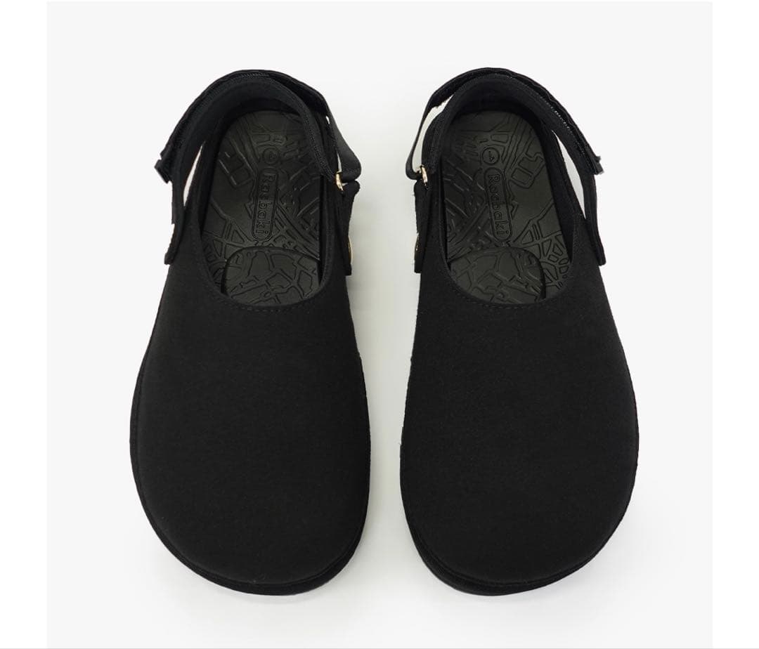 Racbaki クロッグシューズ シングルベルト スムース 姿勢矯正靴