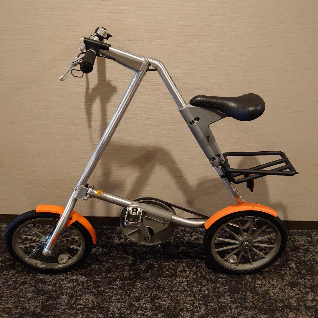 【絶対パンクしない】STRIDA 16インチ折り畳み自転車