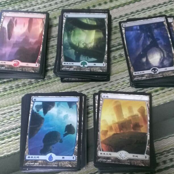 MTG ゼンディカー フルアート 基本土地 210枚