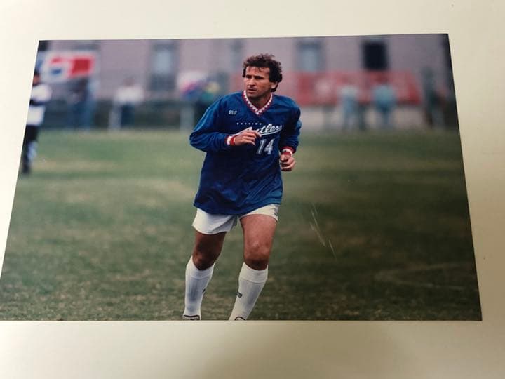 ジーコ　現役時代　アントラーズ生写真