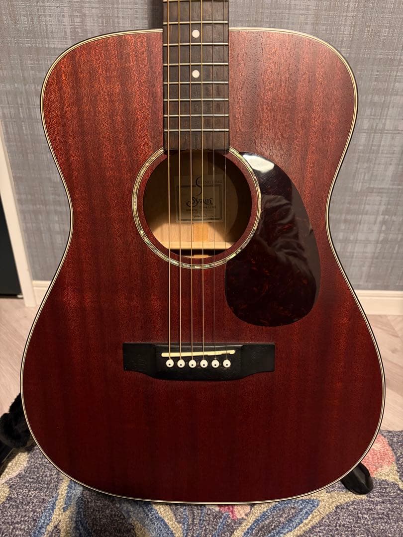 s.yairi YF45 オールマホガニー　ワインレッド