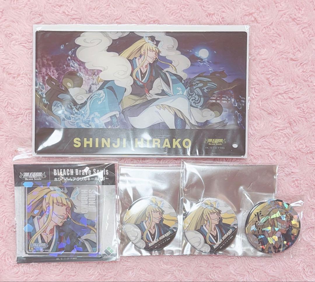 BLEACH ブレソル 缶バッジ アクパネ アクキー 平子真子