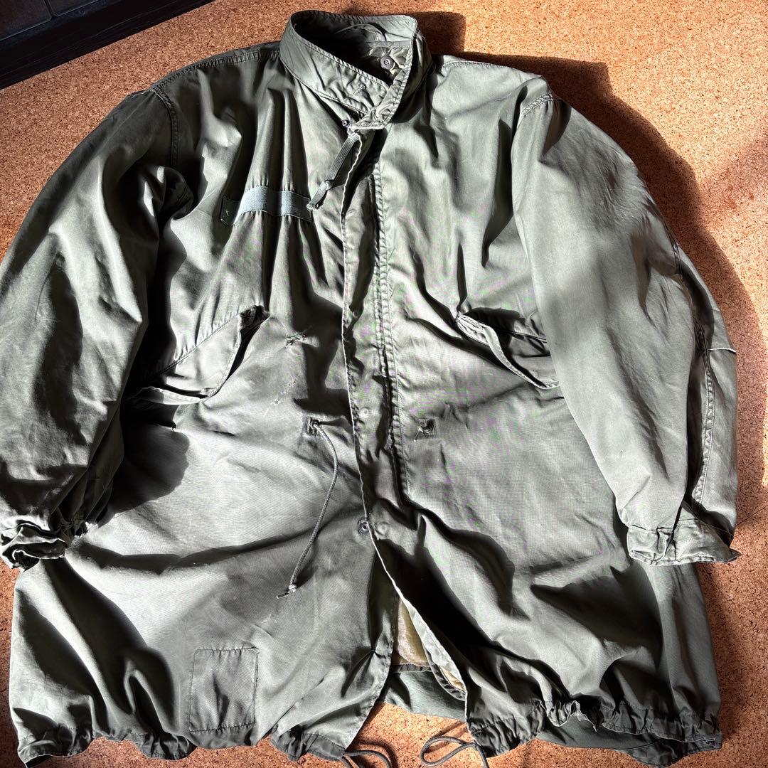 N*】様 US ARMY M-65 フィッシュテール　実物 medium reg