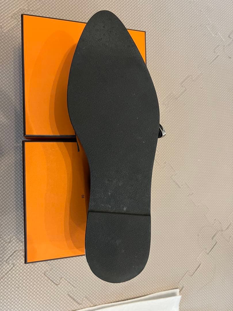 TOGA PULLA ブラックローファー フリンジ付き