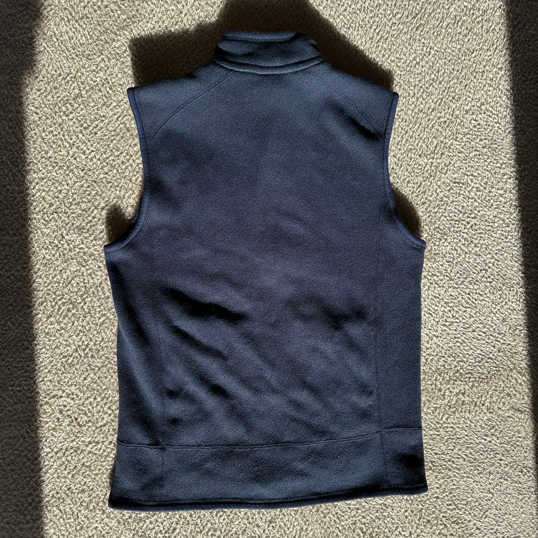 【極美品】patagonia フリースベスト ネイビー M