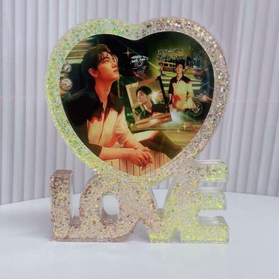 新作 肖戦 超大Loveスタンド　置物 8点セット❣️確認用❣️0108