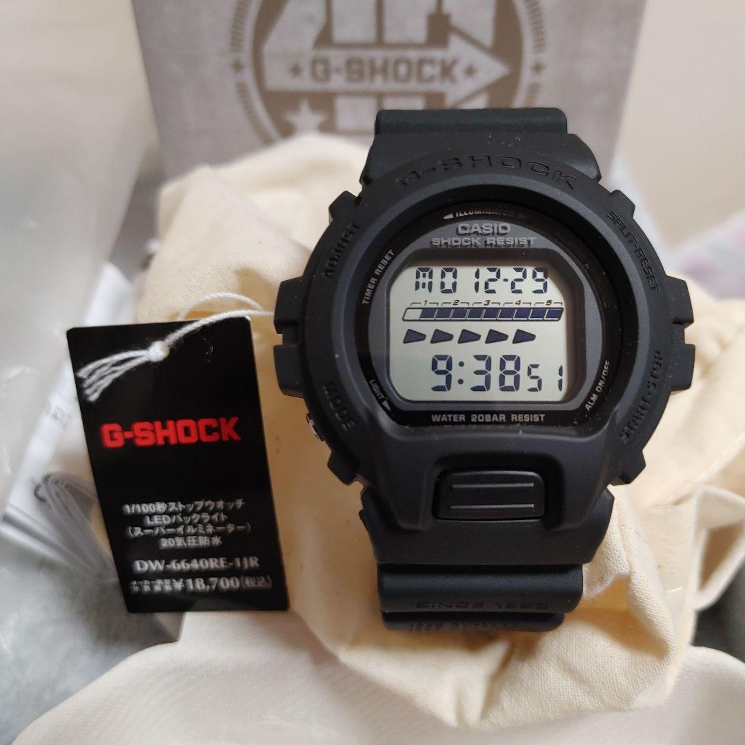 【未使用】G-SHOCK 40th Models DW-6640RE-1JR