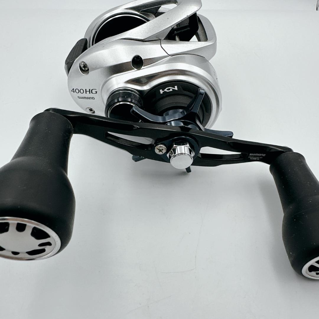 bllymarks【概ね美品】シマノ TRANX 400HG 夢屋ハンドル