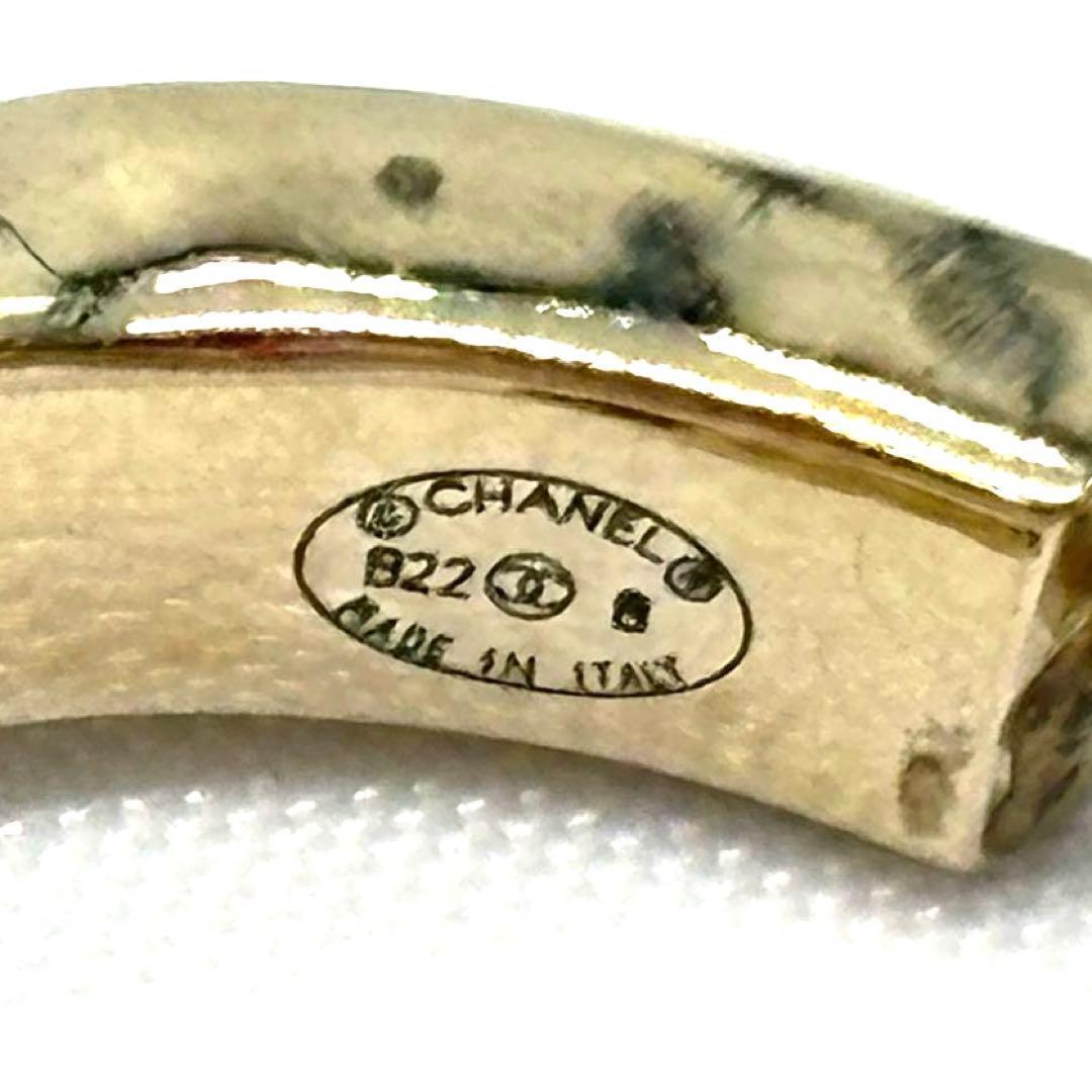 希少♡正規品 CHANEL ココマーク ラインストーン ピアス ゴールド 片耳