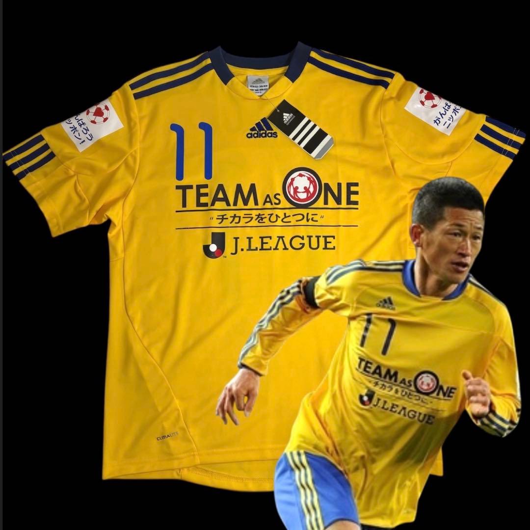 【トム】三浦知良　復興支援 ユニフォーム　タグ付き　新品未使用