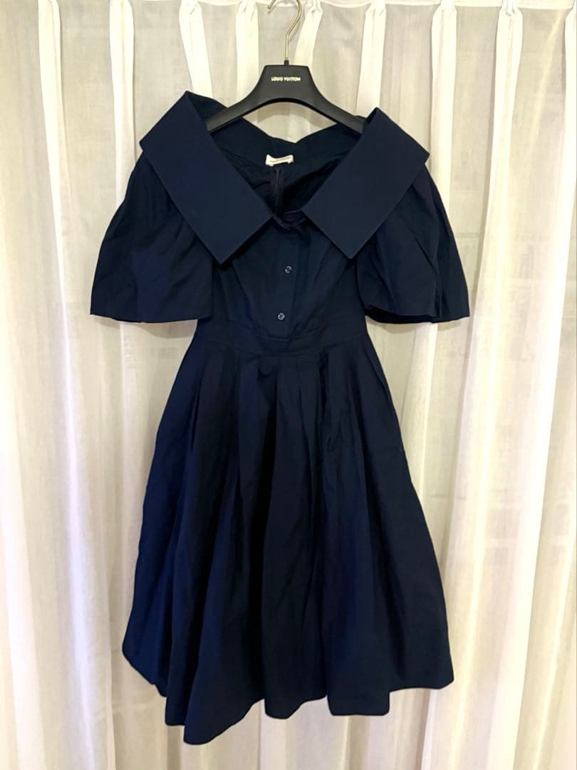 Alexander McQueen 38 マックイーン ワンピース オフショル