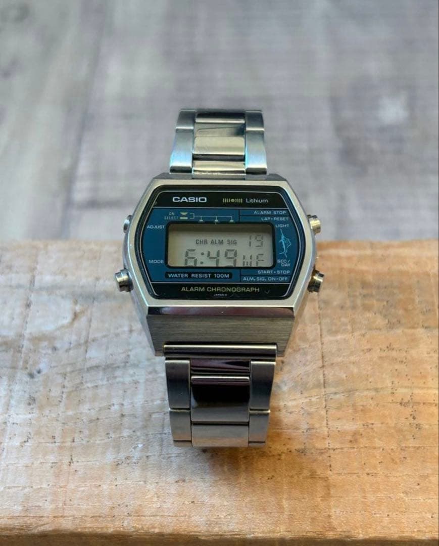 【CASIO】W-250 ヴィンテージ 整備済み　電池交換済み