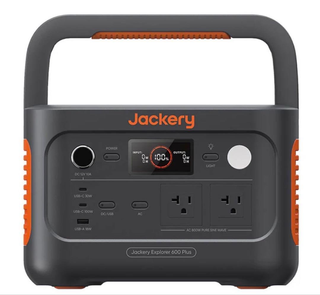 【未使用　動作確認のみ】Jackeryジャクリ　ポータブル電源 600 Plus