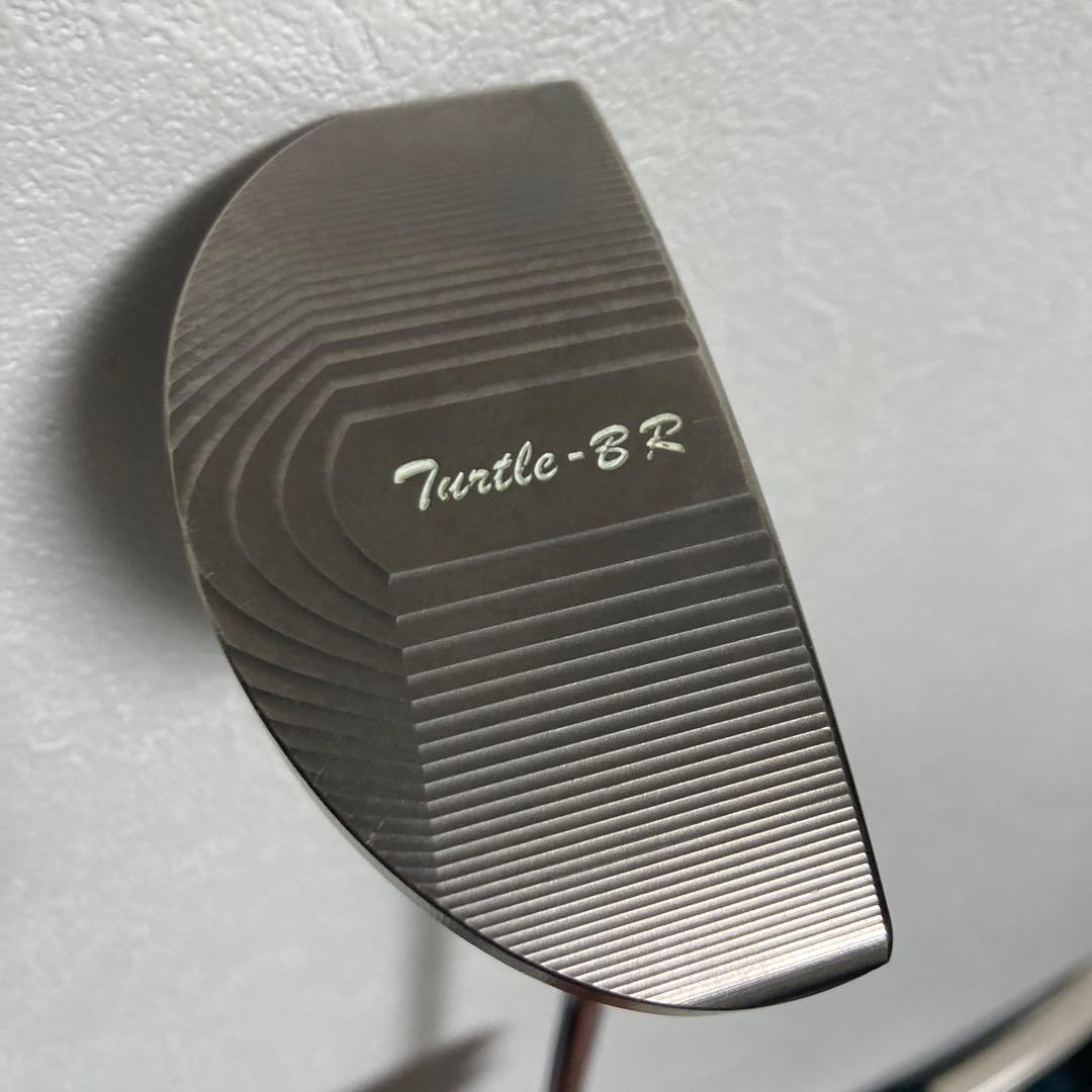 山田パター　34インチ　turtle BR ヘッドカバー付き