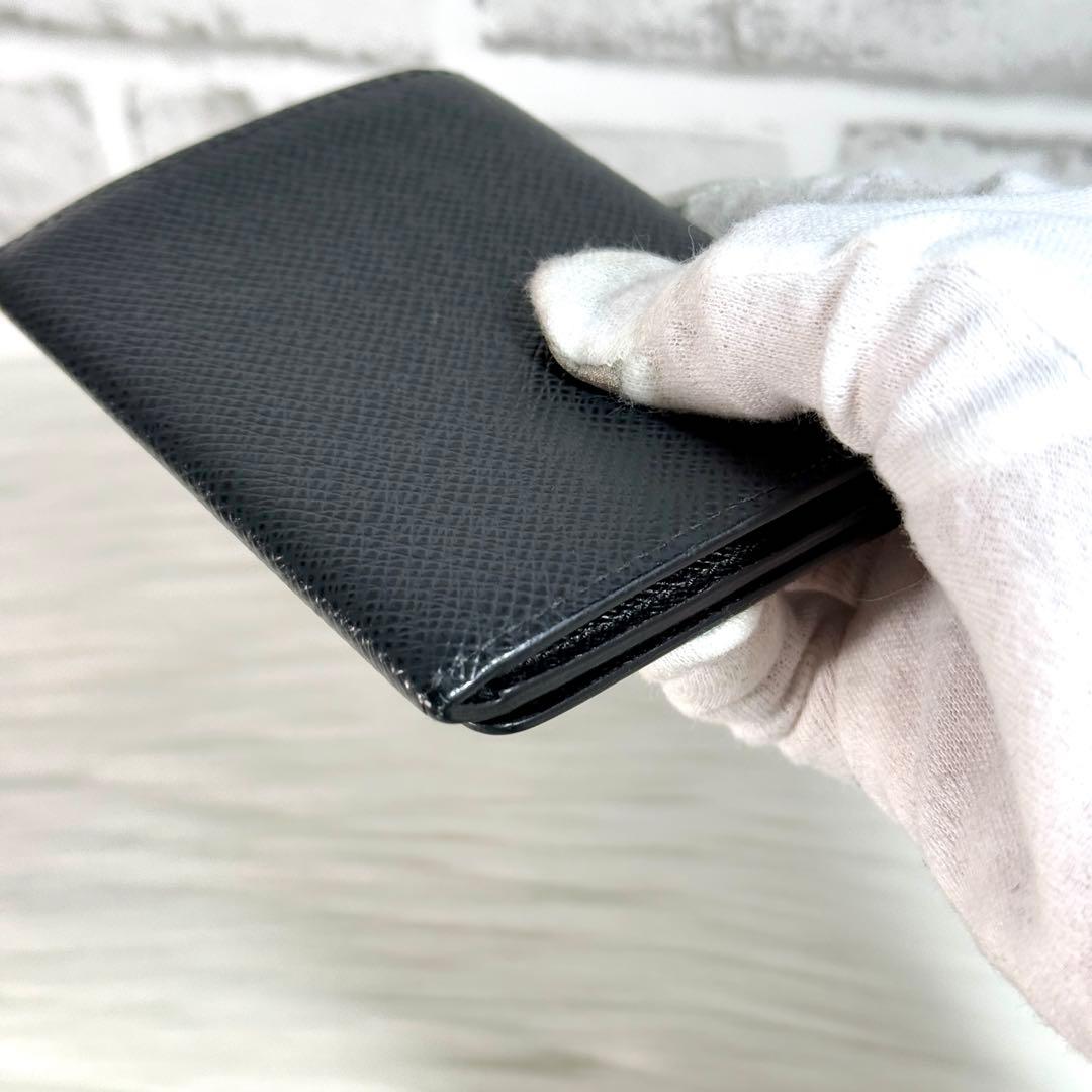 極美品 ルイヴィトン タイガ カードケース 名刺入れ アンヴェロップ カルト 黒